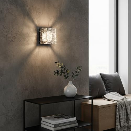 Evita deslumbramientos en el salón con este aplique de pared LED rectangular 6