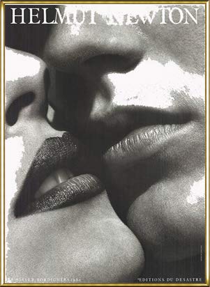 Amazon.co.jp: ポスター ヘルムート ニュートン Le Baiser 額装品 