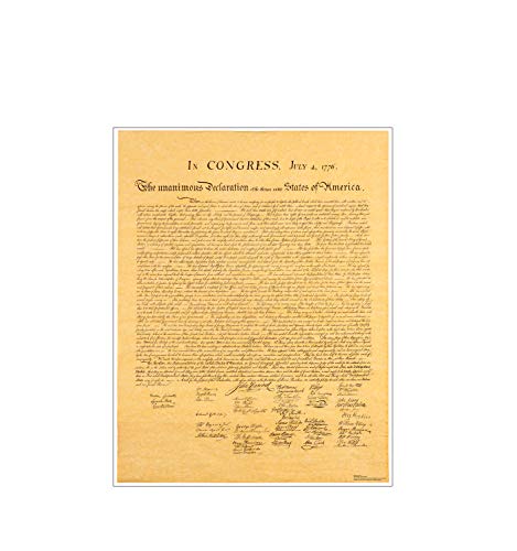 Image of Cardboard People Declaration of Independence Life Size Cardboard Cutout Standup