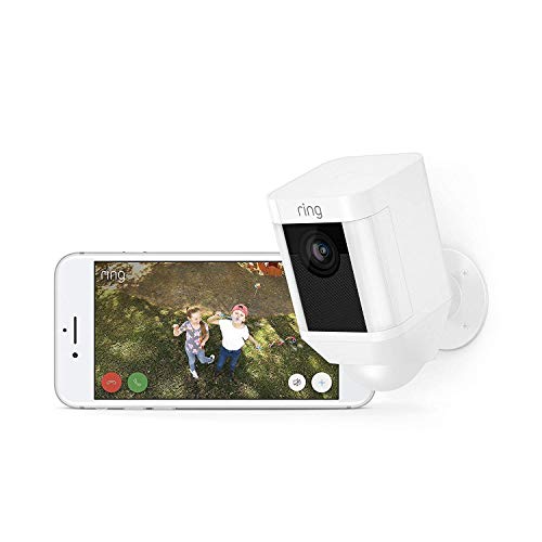 Ring Spotlight Cam Battery, Zertifiziert und generalüberholt | Weiß – Ansicht 4