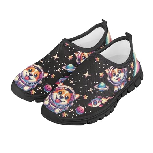 GOSTONG Kid Shoes Boys Girls Soft Slip On Casual Loafers Lightweight Walking Flat Shoes Non Slip Running Sneakers Size 11-15