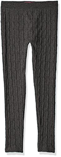 Dream Star Girls' Sweater Cable with Lurex Legging