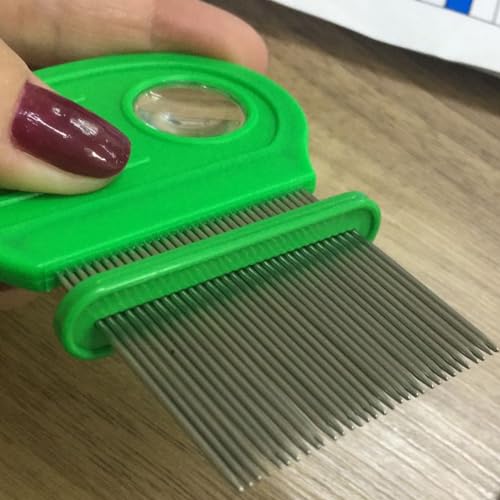 Kit Piolho Combate Piolhos e Lêndeas M Mari's Terapia Capilar + Pente Fino Aço Inox Shampoo Condici