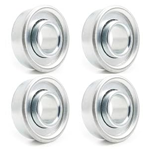 GXRQLHYZ 4 x Wheel Bearing Lawn Mower 12.7 mm x 28.6 mm Tractor Lawn Tractor Wheels Ball Bearing Wheel Bearing