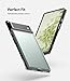 Ringke Fusion Compatible with Google Pixel 6 Case, Translucent Hard PC Back Shockproof TPU Bumper Protective Phone Cover for Pixel 6 (2021) - Matte Clear