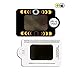 Solar Snap Eclipse App 2 Kits - 4 Solar Camera Filters, 4 Safety Glasses, Includes App, Eclipse Photography Kit, Glasses, and App for iPhone and Android, Safe for Viewing Celestial Phenomenon