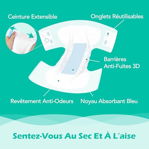 Couches absorbantes nuit XXL anti odeur SUNKISS TrustPlus - 4