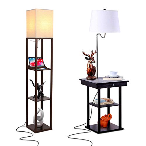 Brightech - Maxwell and Madison Living Room Floor Lamps Set of 2 ...
