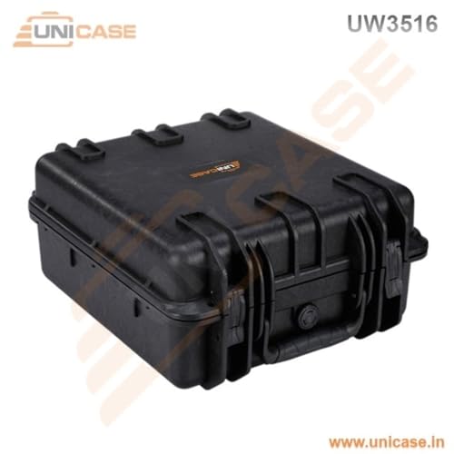 Image of UNICASE Heavy Duty Waterproof Protective Hard Shell Plastic Pelican case for Drones, Cameras & Accessories and Electronic Equipment�s Carry Case with Pick and Pluck, precut Cubed Foam (UW3516FM)