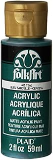 Folk Art Acrylic Paint, Teal, 2 oz