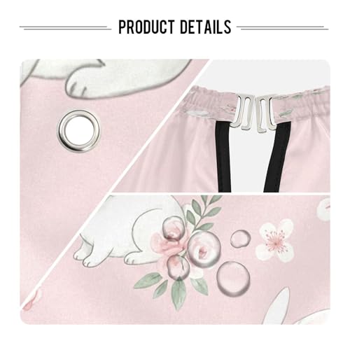 Burbuja Bunny Capa de Barbero, Capa para Corte de Pelo con Cuello Ajustable Impermeable de Poliéster para Salon para Adultos Unisex miniatura 4