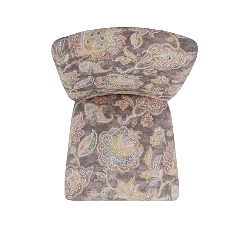 Image of HomePop Parsons Dining Chair - Dark Grey Floral (Set of 2)