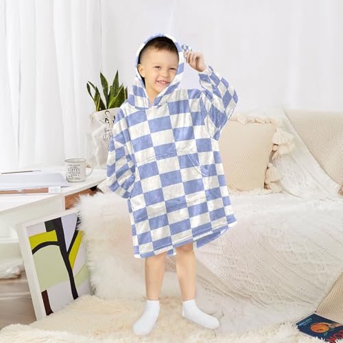 Couverture à capuche surdimensionnée pour soirées pyjama enfants - 6