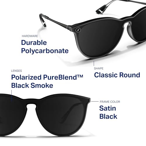 Image of Blenders Eyewear North Park X2 - Polarized Sunglasses - Classic Shape, Mixed Metal Frame - 100% UV Protection
