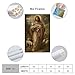MAIHAIBAO Jesus and The Lamb of God Canvas Wall Art - Leonardo Da Vinci Famous Religious Painting Poster - Vintage Christian & Catholic Aesthetic Decor for Home & Church - 12x18 Inch (Unframed)