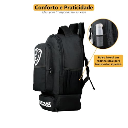 Mochila Térmica Fitness Master Everbags Preto