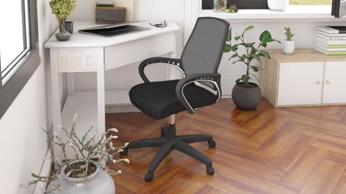 Image of NGFC Ergonomic Office, Gaming, Study, Computer, Boss,Desk Chairs for Office Work at Home |Chairs for Work from Home| Metal Base Seat Height Adjustable Chair |Comfortable & Spacious Seat Under 5000