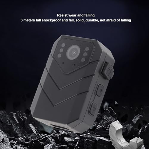 Annadue 4K 1080P HD WiFi Body Worn Camera, Portable Night Motion Detection - Image 2