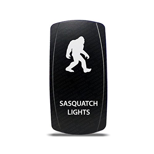 CH4X4 Rocker Switch Sasquatch Lights Symbol - Red Led