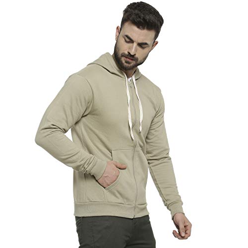 Image of CAHOOT Full Sleeve Zipper Hoodie for Men