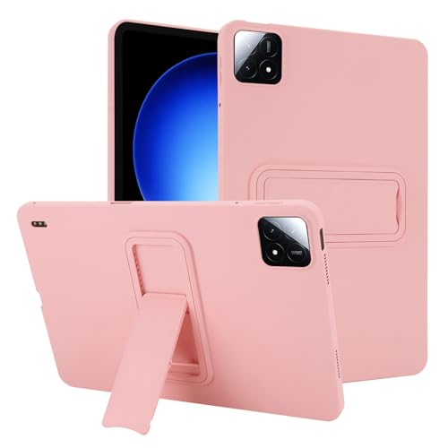 Coque Xiaomi Pad 6S Pro 12.4 évitez les bris d'écran grâce au silicone rose