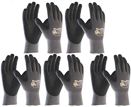 ATG A00257 Maxiflex Ultimate 34-874 Protective Gloves, Größe 10, Grey, 2 Count (Pack of 1)