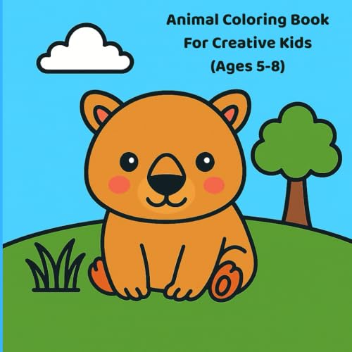 Animal Coloring Book for Smart Kids( Ages 5-8) image 2