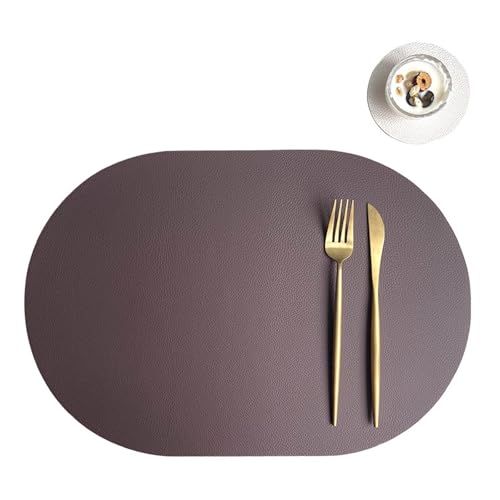 Set de table lavable et réversible blanc café pour protéger votre table - 2
