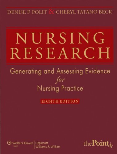 Nursing Research, 8/E, With Thepoint Access Scr... 8189960318 Book Cover