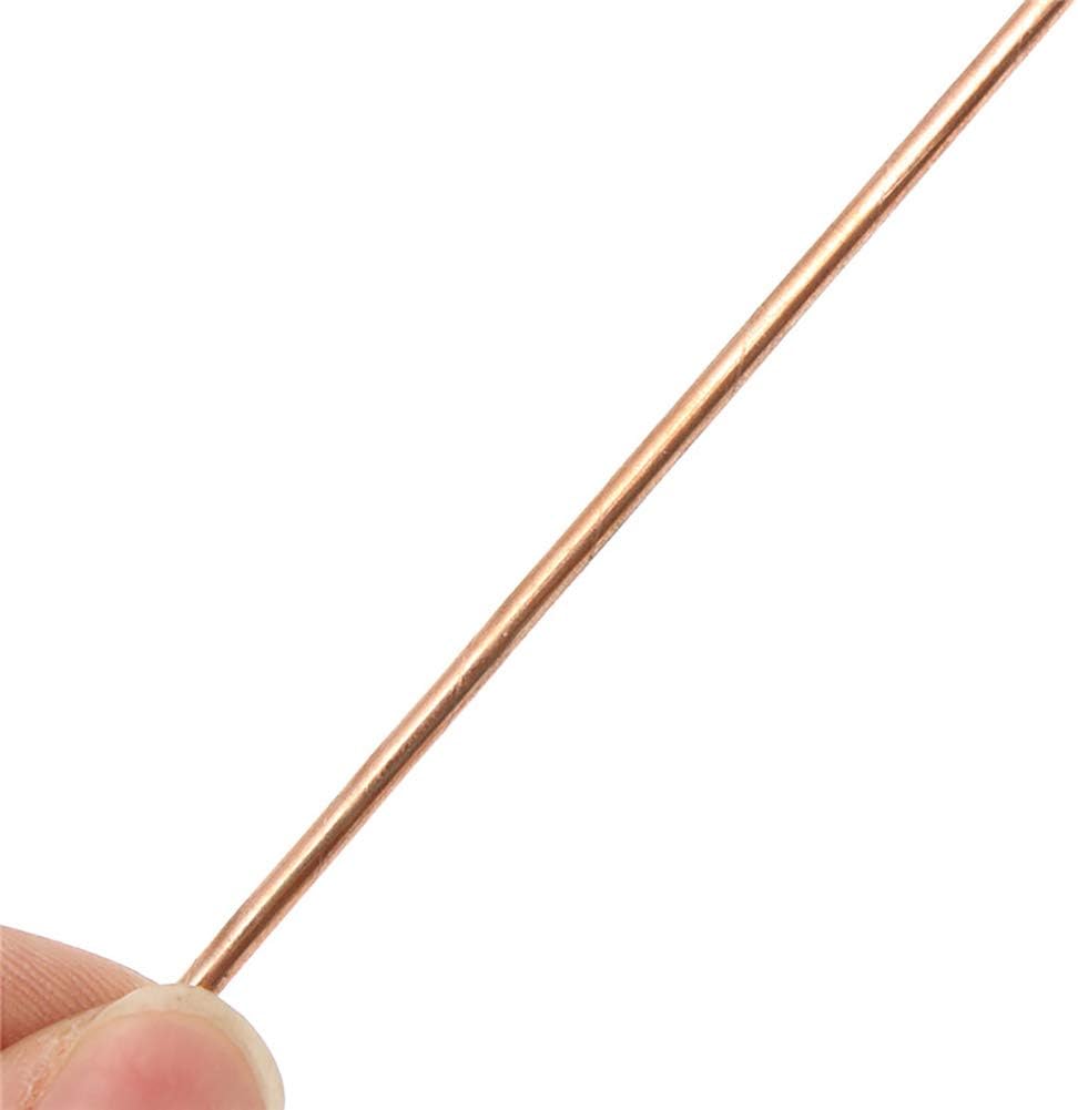 T2 Pure Copper Round Rod Solid Cu Stock Bar Stick Cylinder Lathe for Various Shaft Welding Metalworking,22mm*200mm