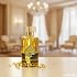 Jo Milano Game of Spades Yellow Sapphire Parfum Spray | 3.4 oz (100ml) | Amber, Sweet, Musky, Rose, Oud, Floral Scent | Long Lasting Fragrance for Men and Women (Unisex)