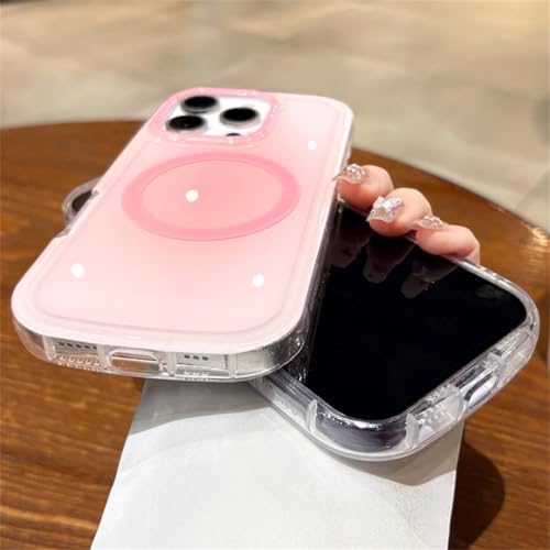 Coque iPhone 12 violette dégradé magnétique compatible recharge sans fil MagSafe