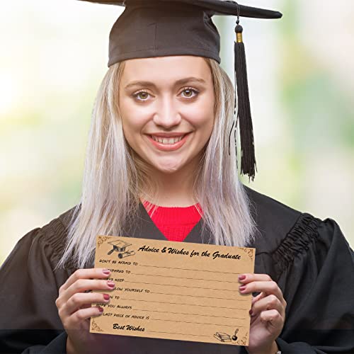 Image of Graduation Party Supplies - 50-Pack, 4x6 Inch Cards, Suitable for Any Graduate, Concludes with a Long Lasting Keepsake