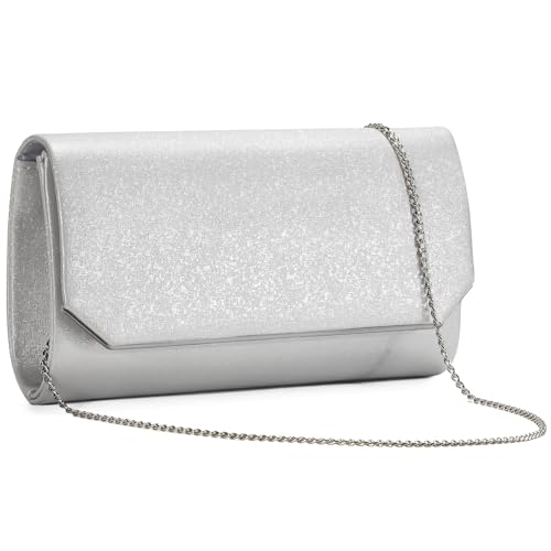 Image of UBAYMAX Clutch Purses for Women Formal Dressy Evening Handbags for Wedding Party Cocktail Prom Engagement, Sparkly Fancy Bag