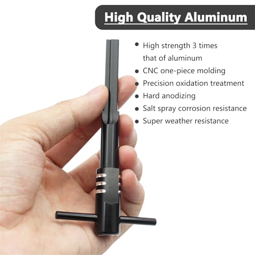 Image of Motorcycle 944 Ignition Switch Housing Alignment Tool Chopper Cylinder Kit for Harley FLH /T 2014-2020 (Black)