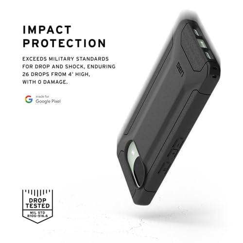 Image of Urban Armor Gear UAG Scout Rugged Non-Slip Protection Case /Cover Designed for Google Pixel 10a (Military Drop Tested) - Black