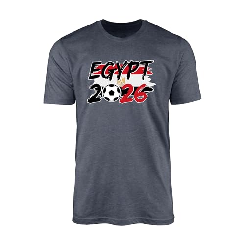 Egypt 2026 Soccer Shirt Flag Graphic International Football Fan Tee
