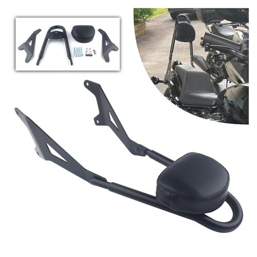 Coussin dossier amovible pour moto Star Bolt XV950 XVS950 2014-2017