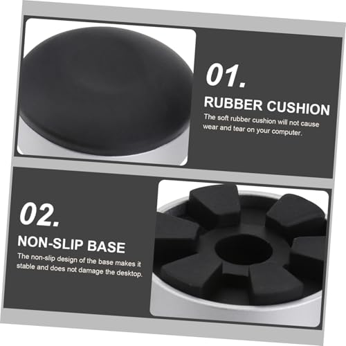 Base portátil para laptop Mikikit negra miniatura 3