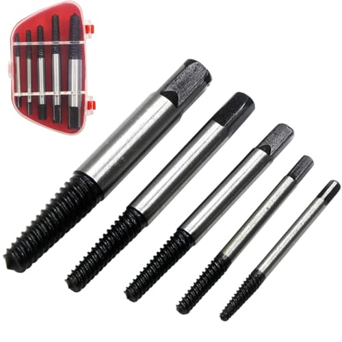 Schraubenausdreher Set Profi, 5 Stück Linksausdreher Set Profi,...