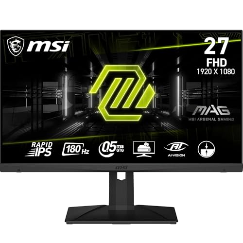 MSI MAG 275F Écran gaming 27'' FHD - Dalle Rapid IPS...