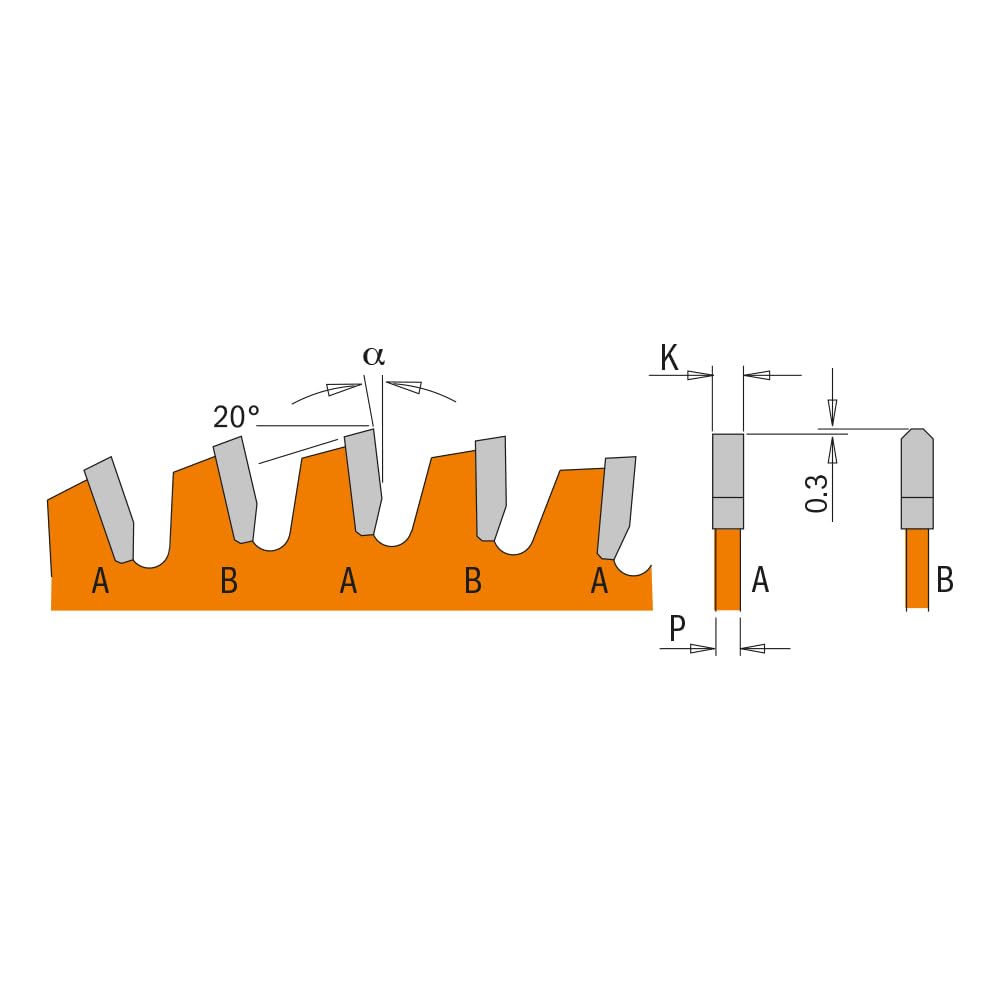 CMT-LAMA CIRCOLARE X ALLUMINIO HW 305x2.8/2.0x30 Z96 TCG NEG