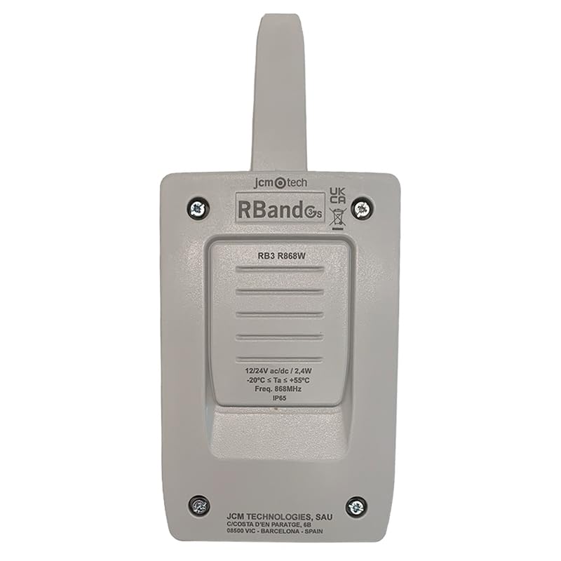 Dieffematic RBAND3R868 Ricevitore 3G Wireless per Coste di Sicurezza - Compatibile Ottiche Resistive Meccaniche 868MHz