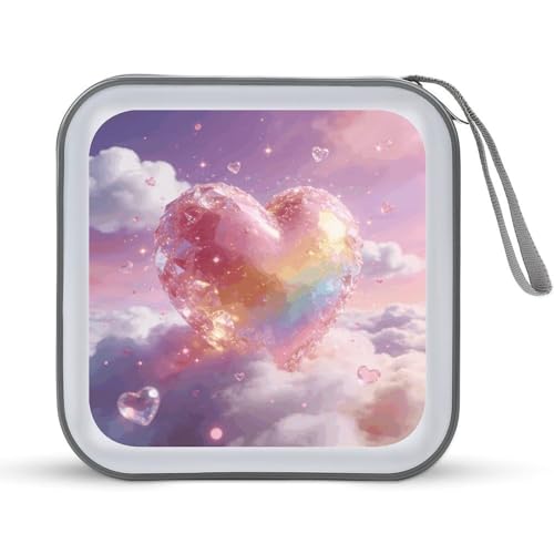 Funda para CD de plástico duro antigolpes con interior protector 2