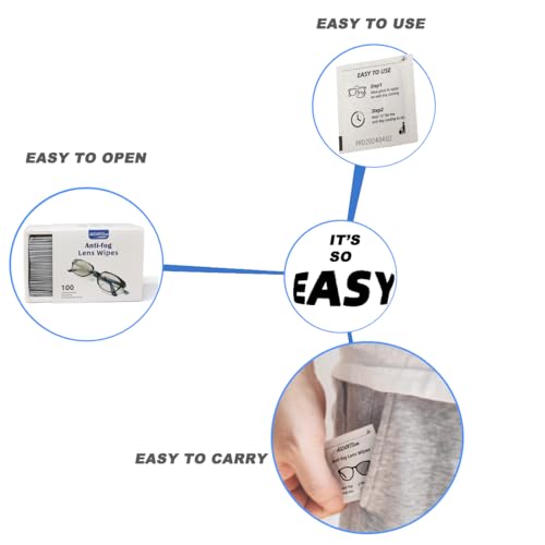 Ageantscom Anti Fog Wipes For Glasses thumb #4