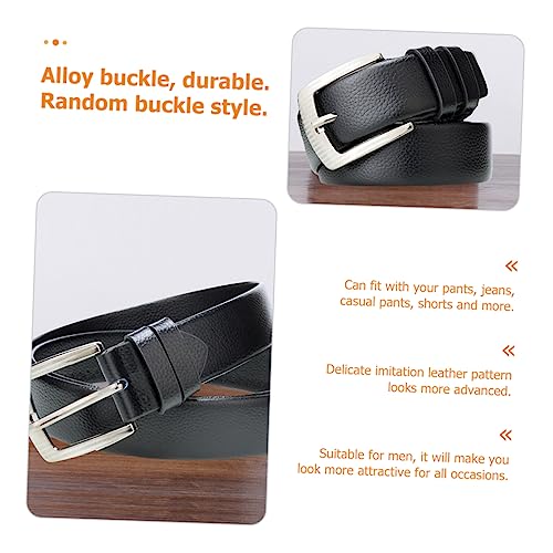 Men Adjustable Waist Belt for Casual and Dress Use Imitation Jean Belt for Men Stylish and Functional Choice for Him Style4