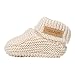 Little Dutch CL50340120 Babyschuhe Strick sand (Gr. 1 / 0-6 Monate)