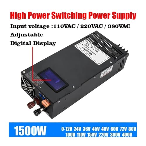 Alimentation à découpage réglable 1500W 0-110V triphasé 380VAC