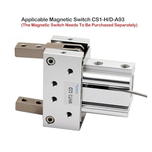 Pince pneumatique MHT2-50D de bridage pour chaîne d'assemblage usine - 5