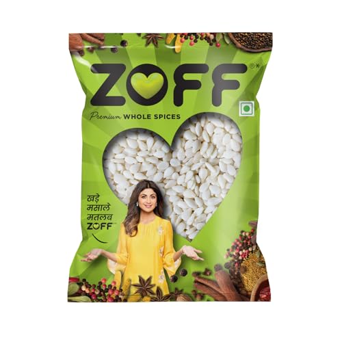 Image of Zoff White Sesame Seeds - Nutty Flavor, Nutrient-Rich Till Seed Superfood Handpicked for Maximum Taste & Quality - Sesame Seeds 400gm (Pack of 2)